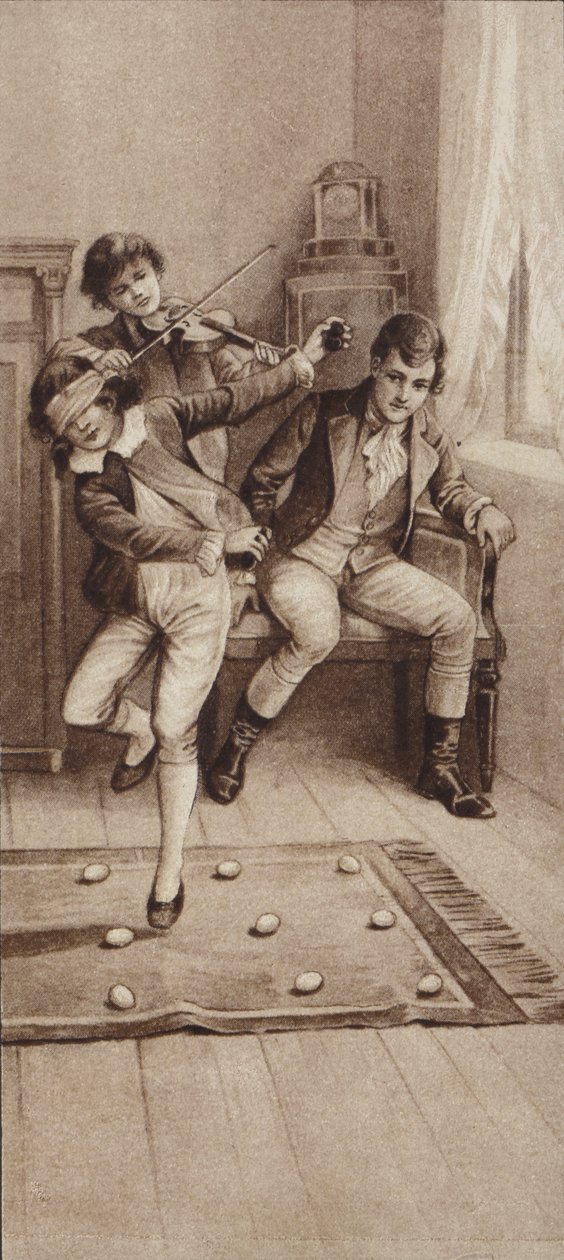 La danza delle uova (litografia) da German School