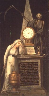Il monumento funebre della cantante Catharina Margaretha Docetti, nata Tausch, Scuola di Heidelberg da German School