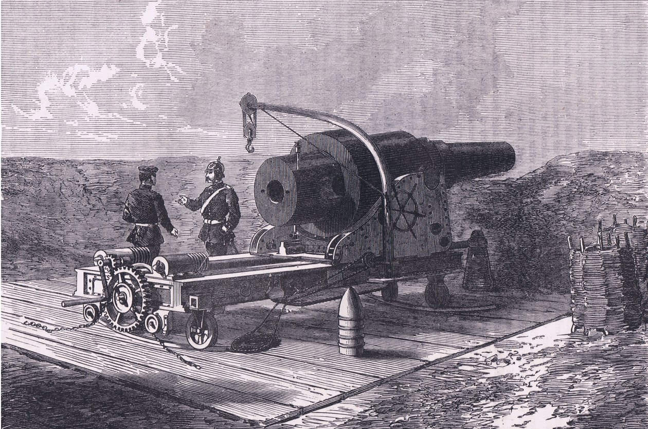 Il cannone Krupp da German School