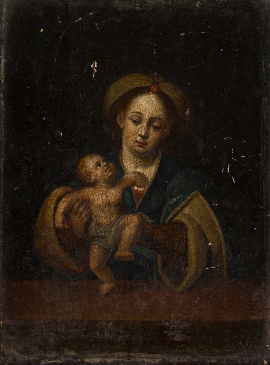 La Madonna e il Bambino da German School