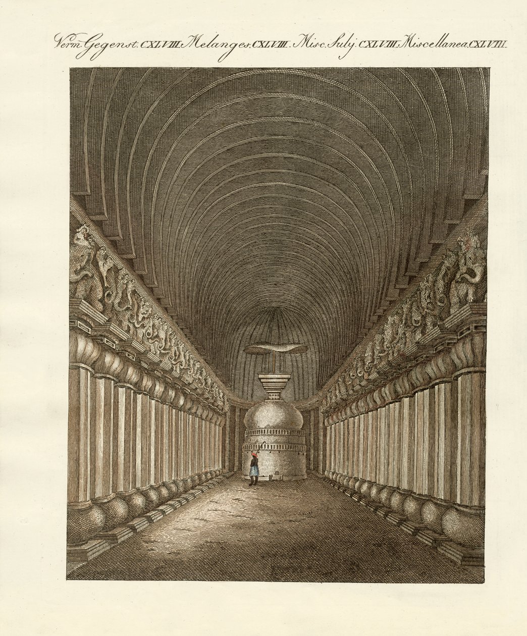 Le grotte di Carli in India da German School