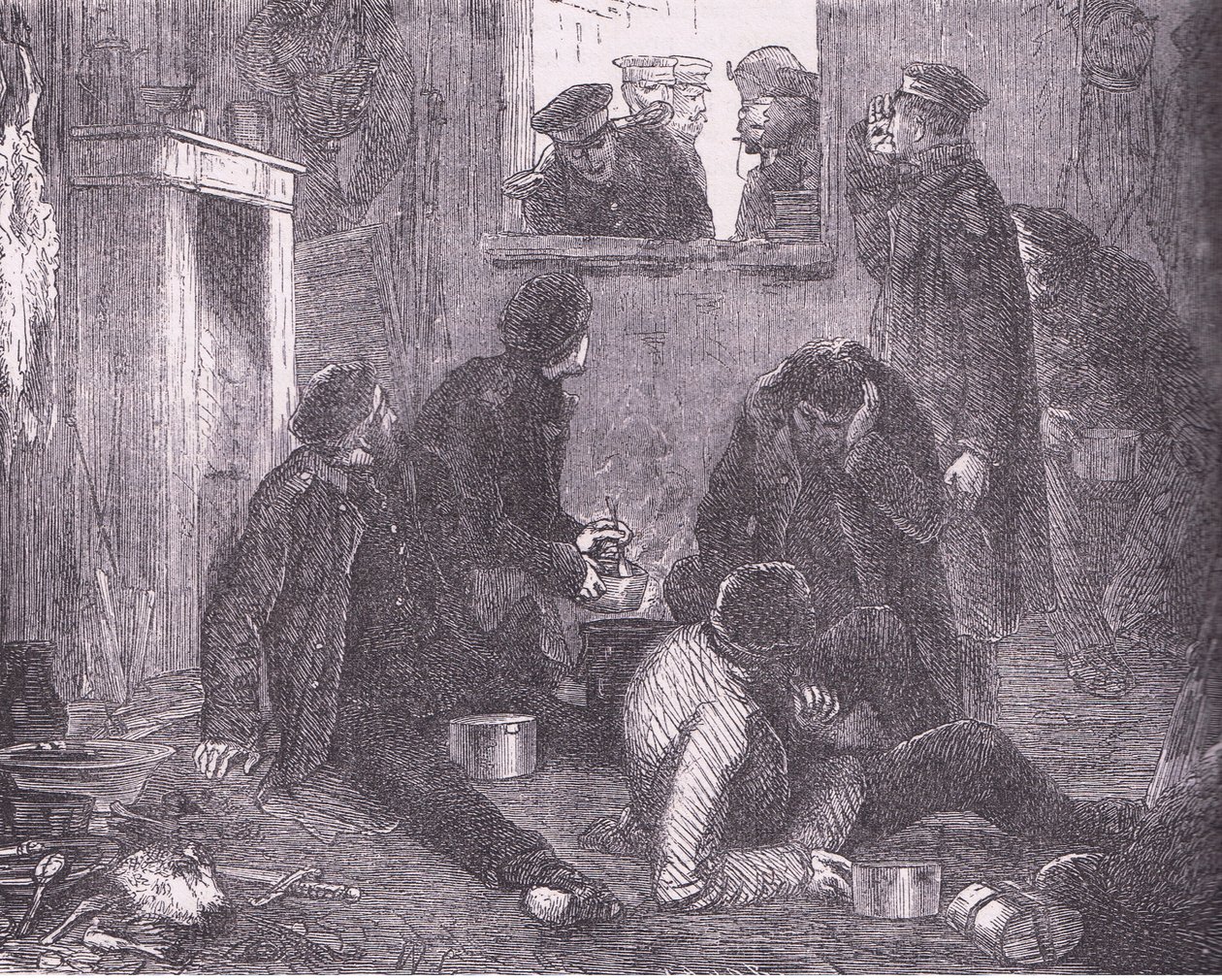 Il principe ereditario di Prussia in giro, Cassells History of the War between France and Germany pubblicata da Cassell and Company Limited, c.1890 da German School
