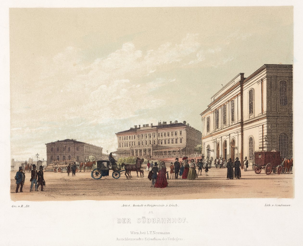 Stazione ferroviaria sud di Vienna da German School