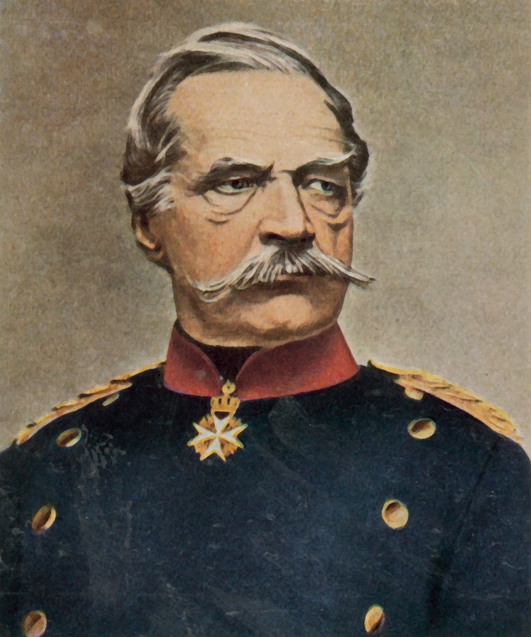 Ministro della Guerra Conte Roon da German School