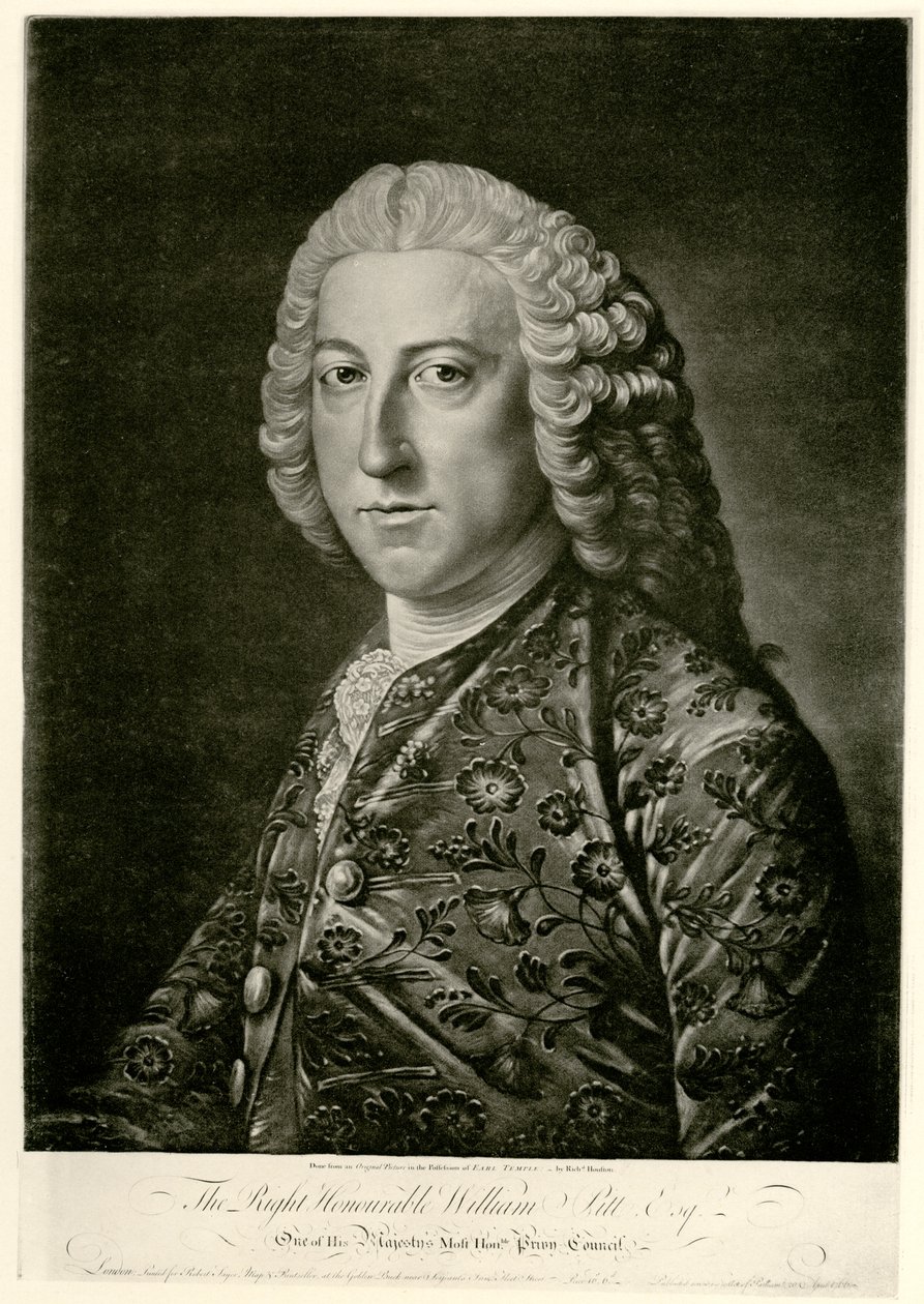 William Pitt il Vecchio da German School