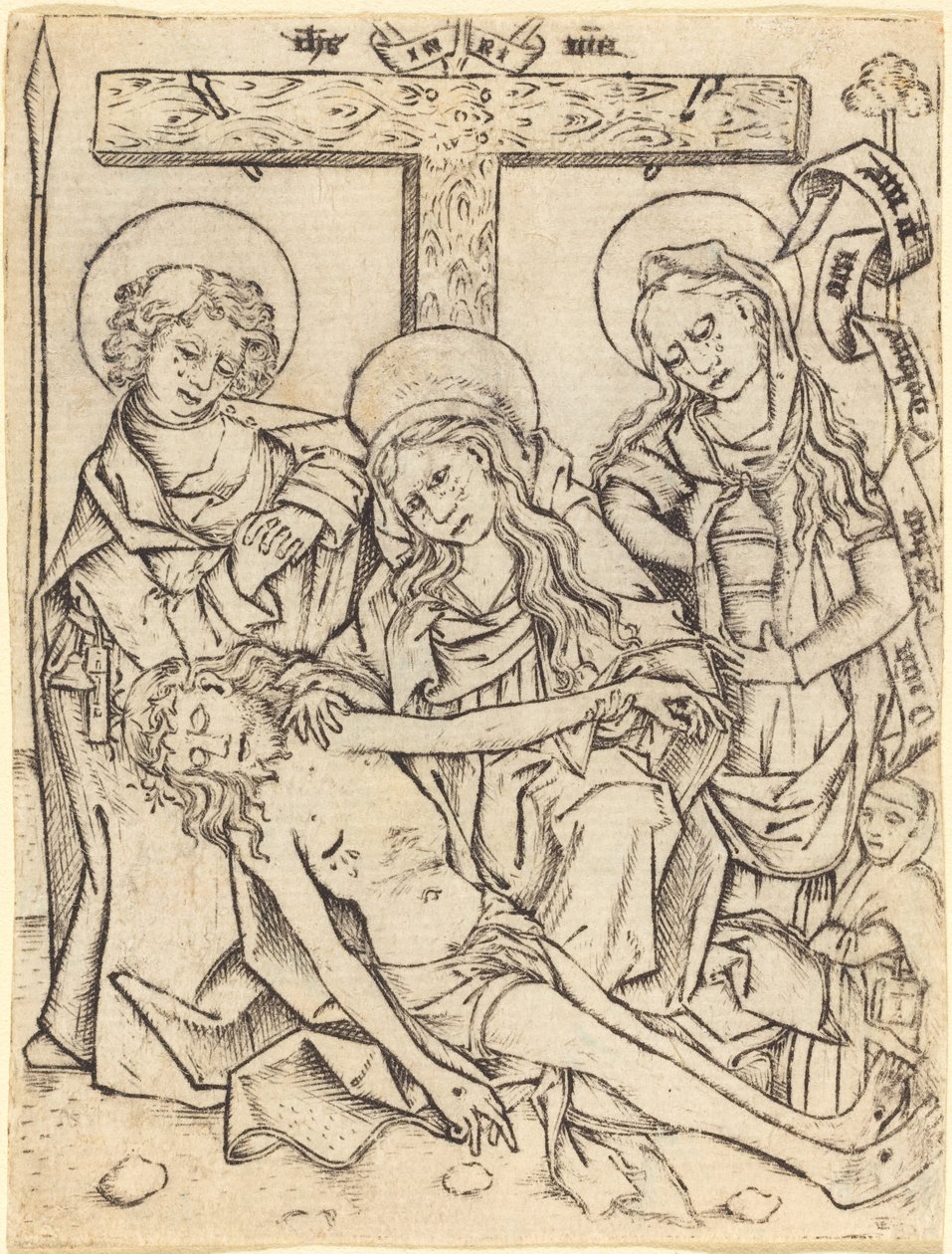 Il compianto da German or Netherlandish 15th Century