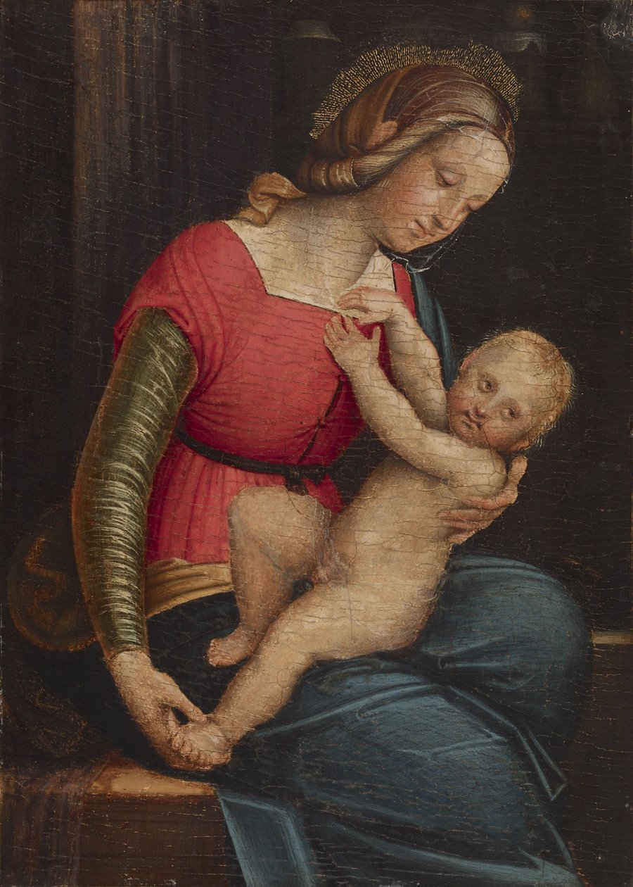 Madonna col Bambino, c.1530-50 da Gerolamo Giovenone