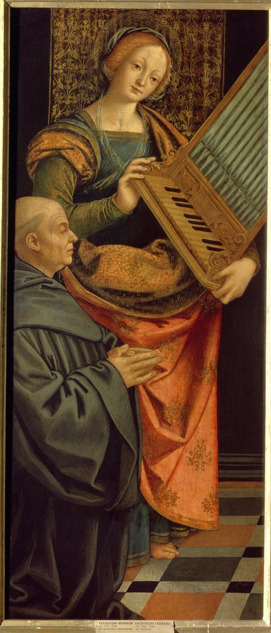 Santa Cecilia di Roma da Gerolamo Giovenone