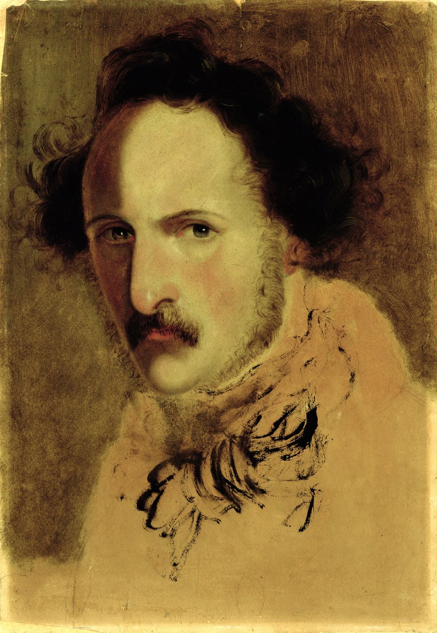 Ritratto di Gaetano Donizetti (1797-1848) da Gerolamo Induno