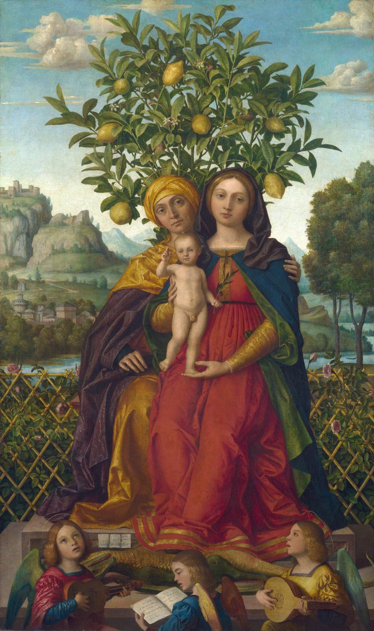 La Vergine e il Bambino con Sant