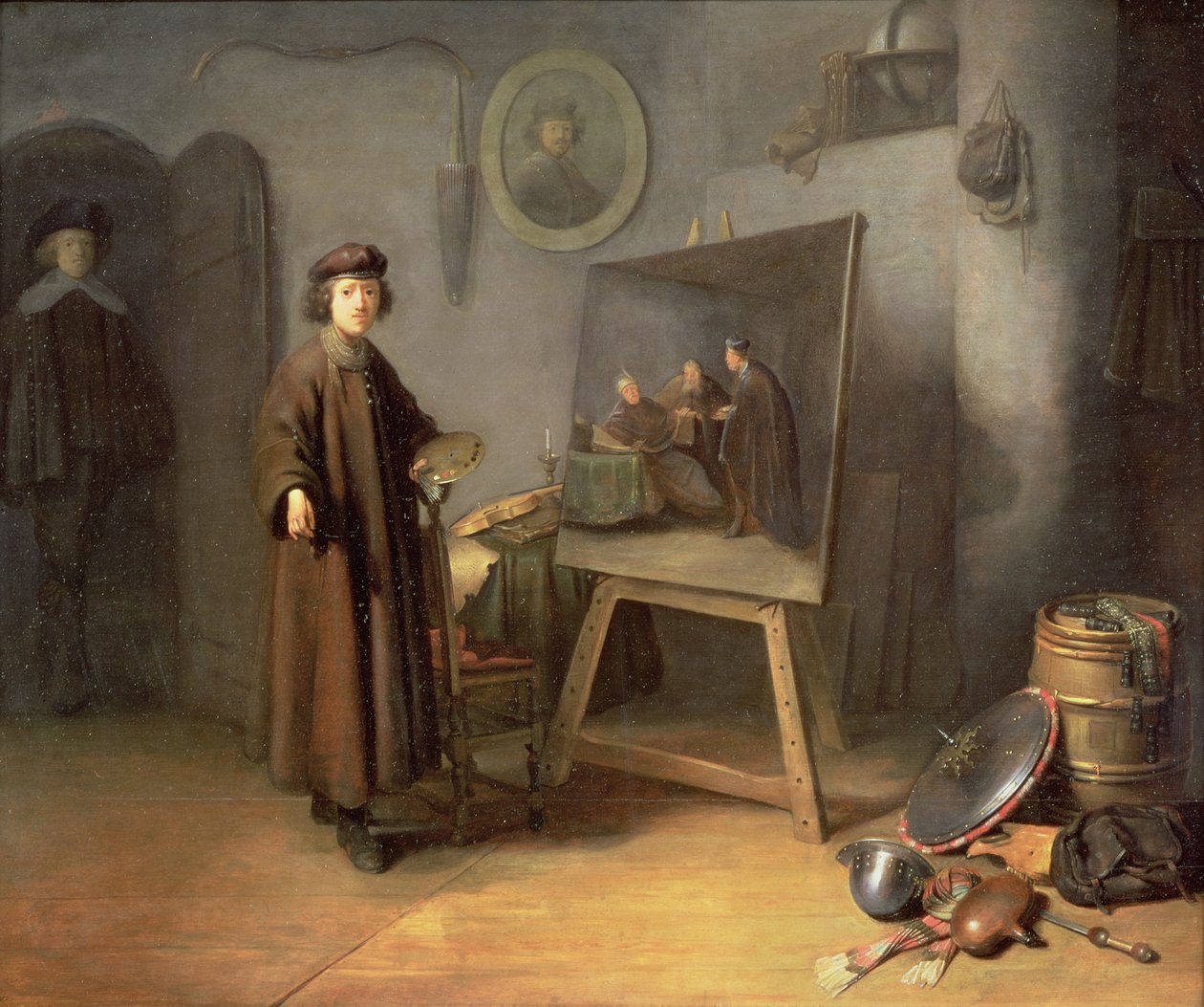 Un Pittore nel suo Studio da Gerrit Dou