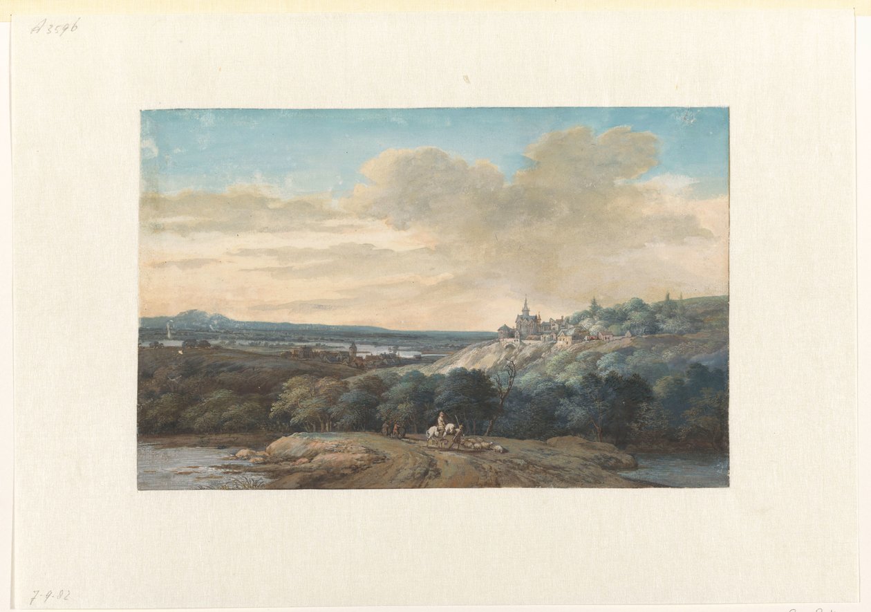 Paesaggio fluviale da Gerrit Battem