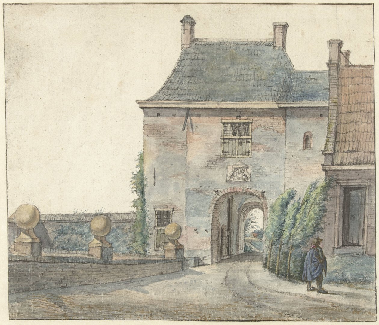 La porta del castello di Heemstede da Gerrit Lamberts