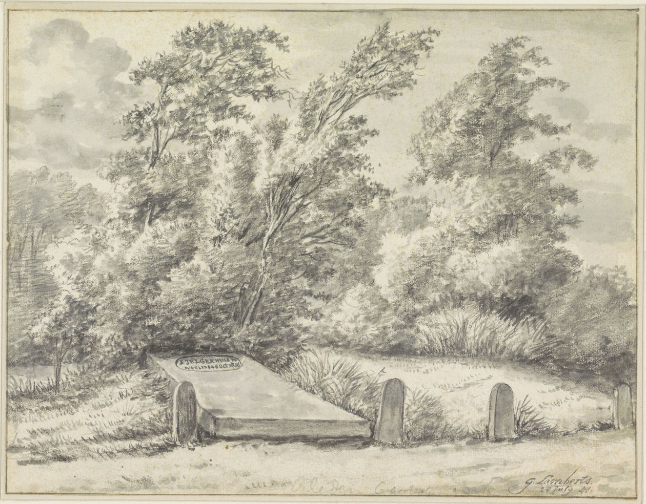 Tomba di Johannes Jelgerhuis Rienksz. da Gerrit Lamberts