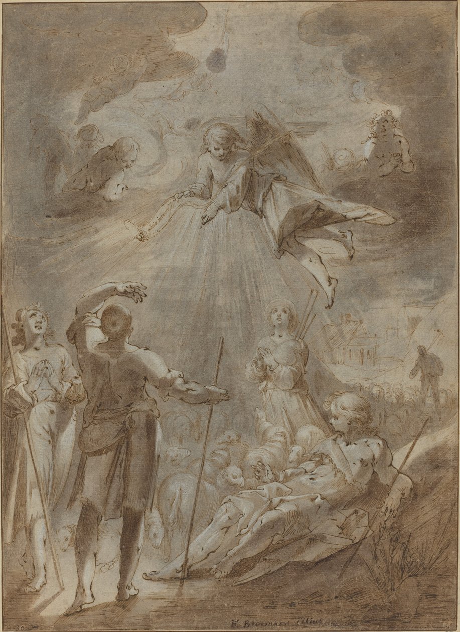 Annunciazione ai pastori da Gerrit Pietersz Sweelinck