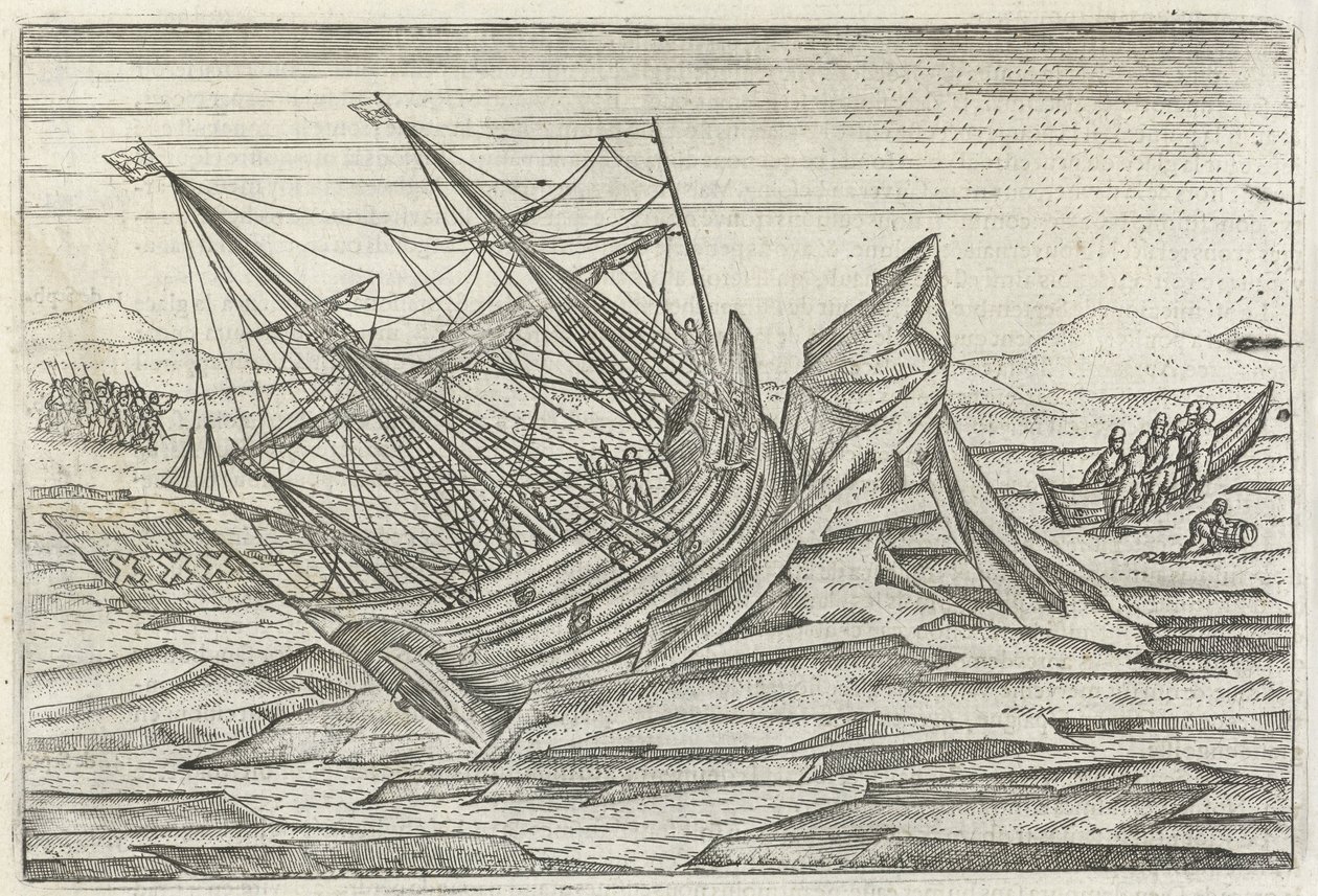 Vraye Description de Trois Voyages de mer tres admirables da Gerrit de Veer