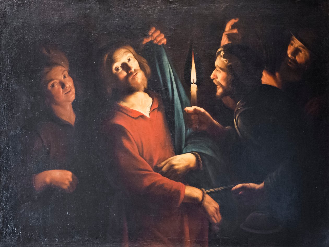 La cattura di Cristo da Gerrit van (follower of) Honthorst