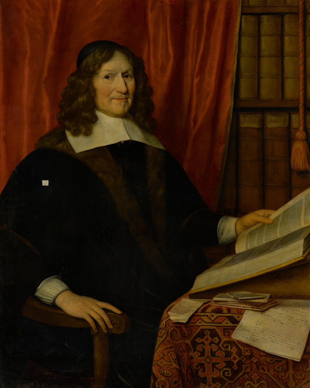 Porträt eines Rechtsgelehrten da Gerrit van Honthorst