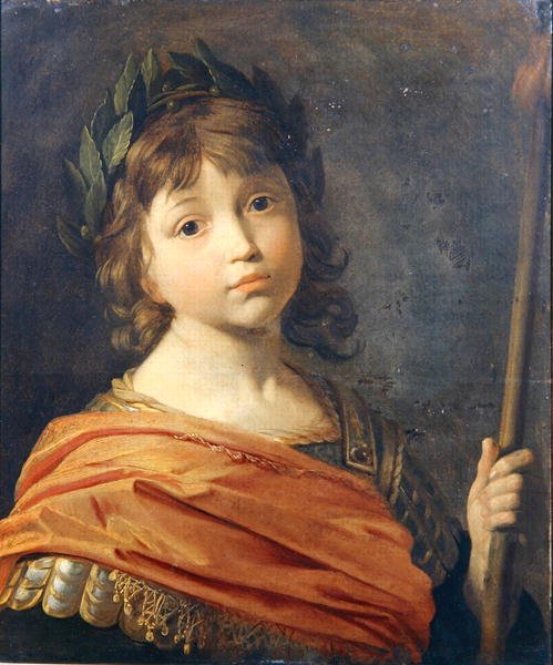 Principe Rupert (1619-82) da ragazzo come Marte da Gerrit van Honthorst