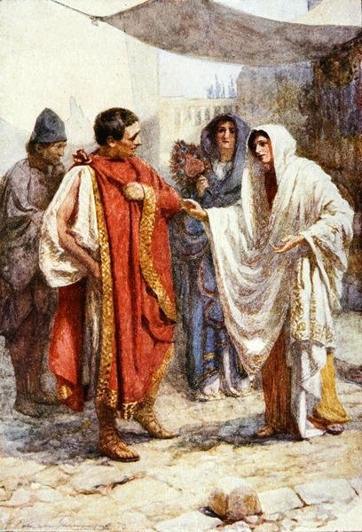 Come mai, marito mio, che sei allora estraniato da te stesso? illustrazione da 