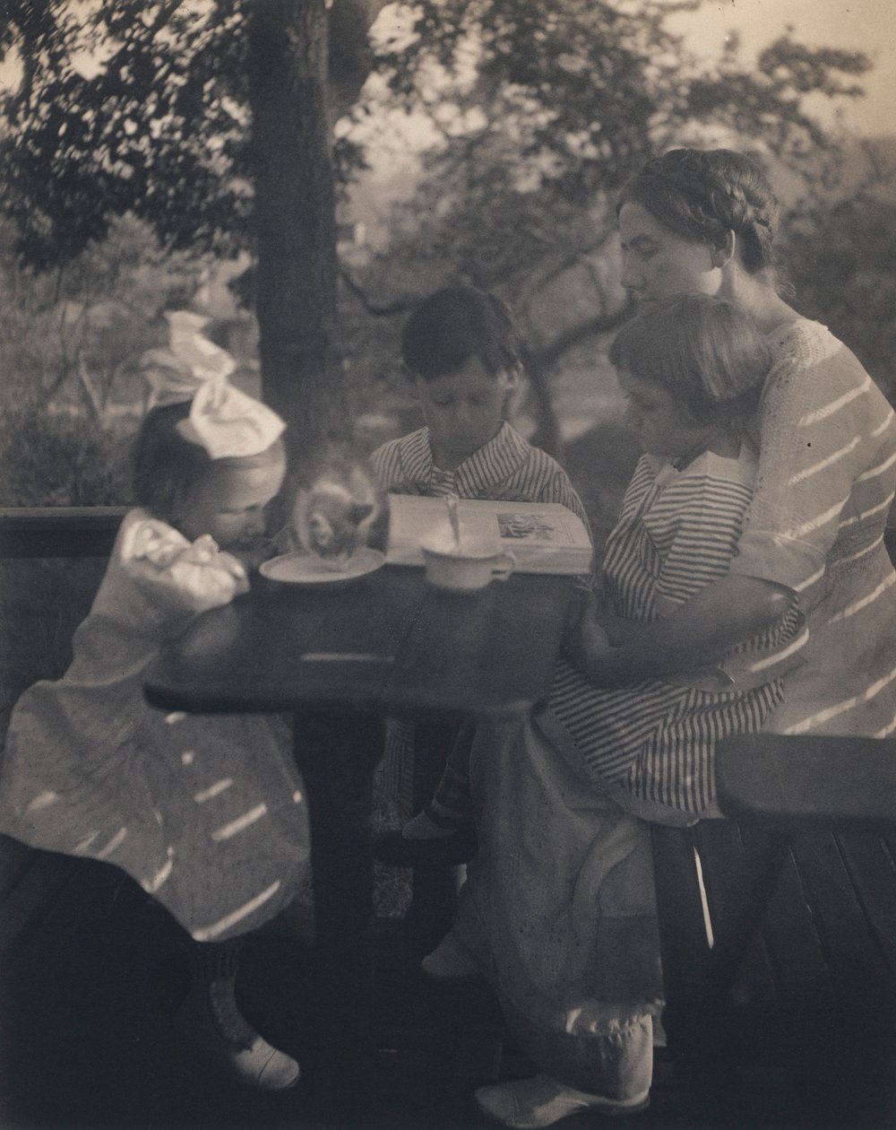La festa in giardino da Gertrude Käsebier