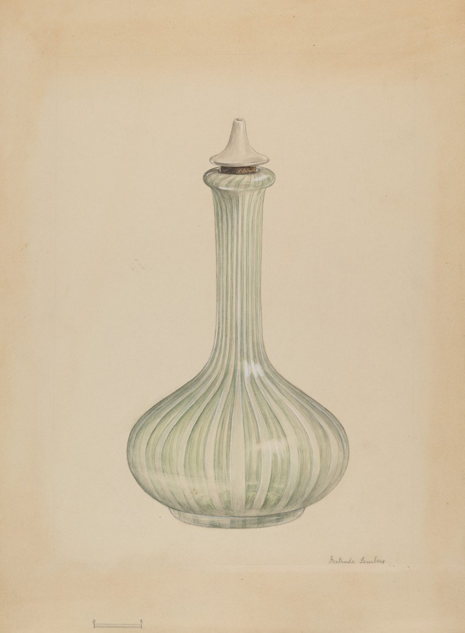 Bottiglia da barbiere, c. 1936 da Gertrude Lemberg