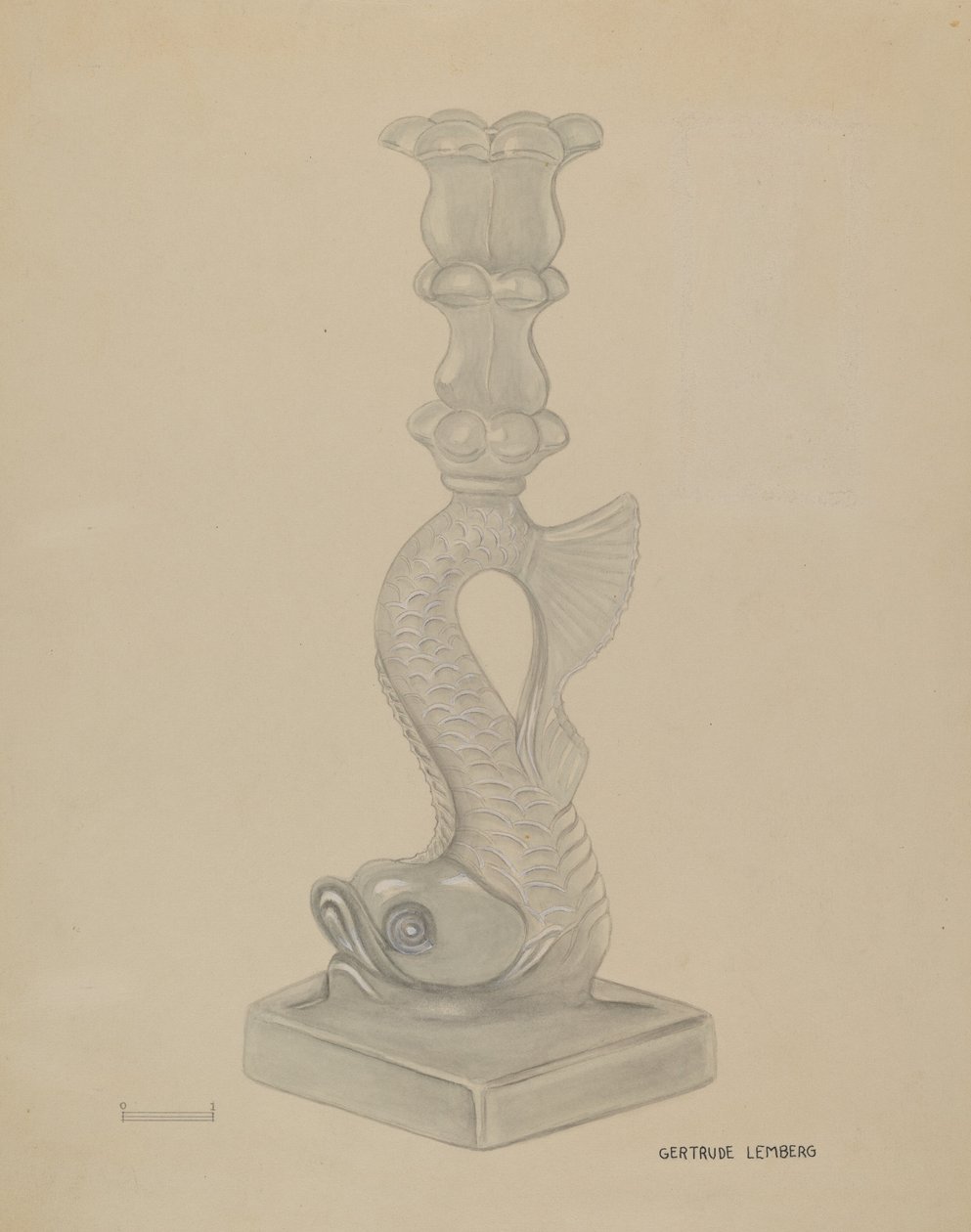 Candeliere, c. 1936 da Gertrude Lemberg