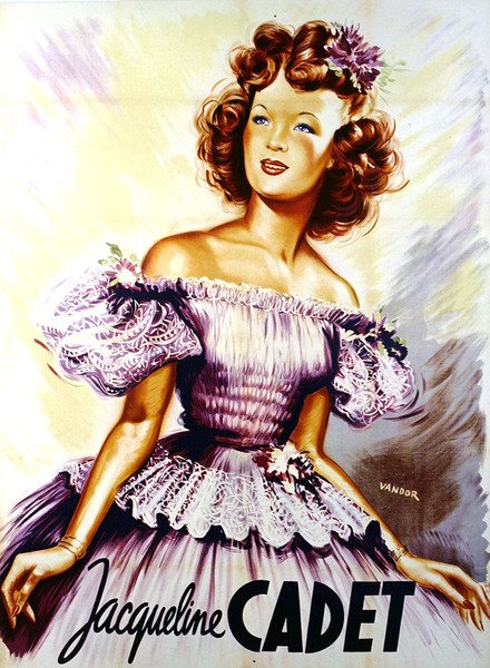 Poster di Jacqueline Cadet da Geza Vandor