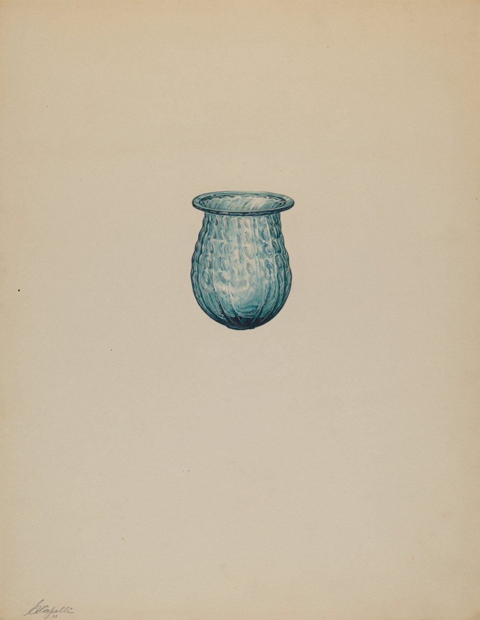 Luce di Natale, 1938 da Giacinto Capelli