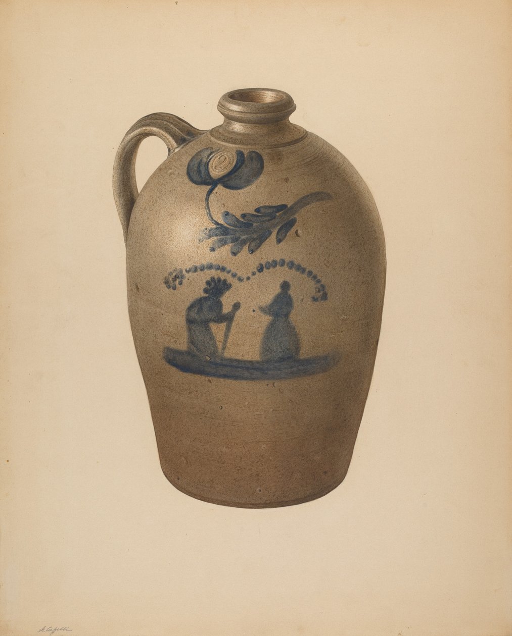 Brocca, c. 1939 da Giacinto Capelli