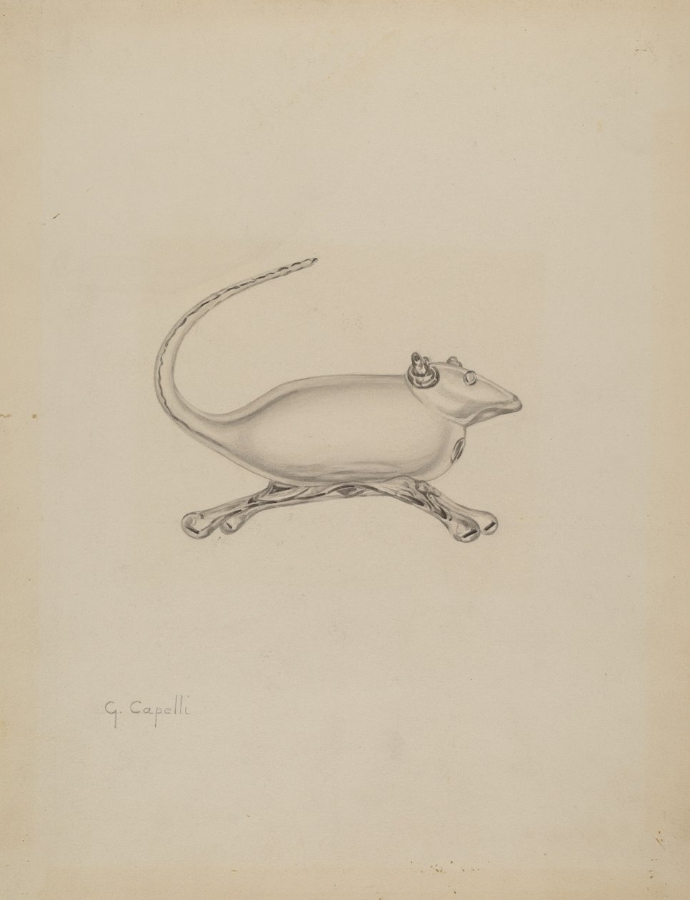 Topo, c. 1937 da Giacinto Capelli