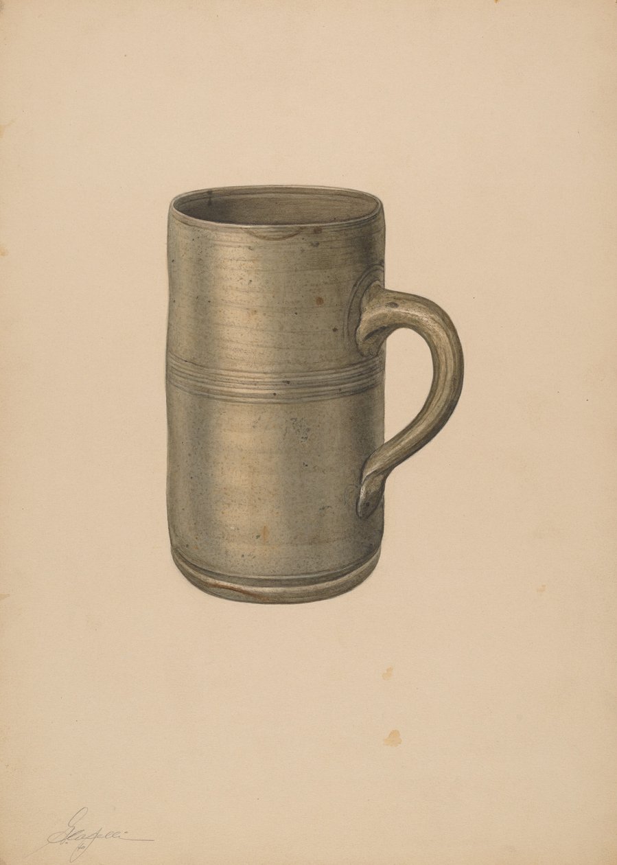 Tazza, c. 1940 da Giacinto Capelli