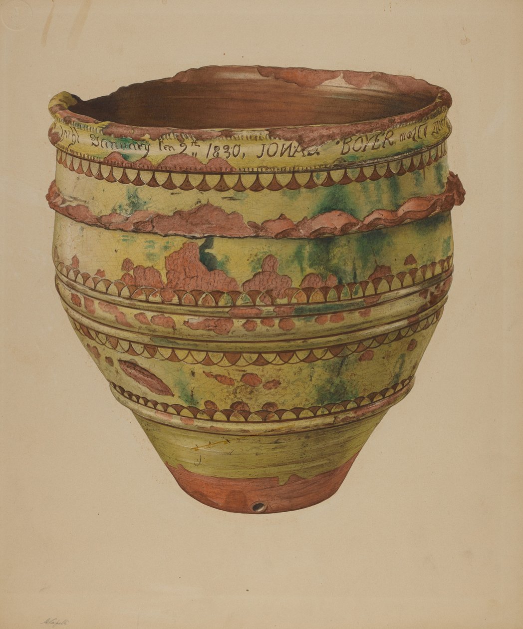 Jardiniere tedesco della Pennsylvania da Giacinto Capelli