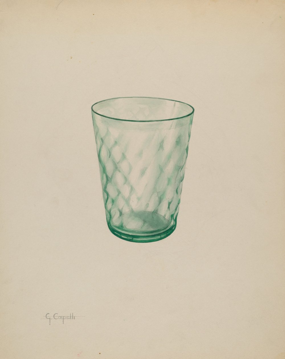 Bicchiere da Giacinto Capelli