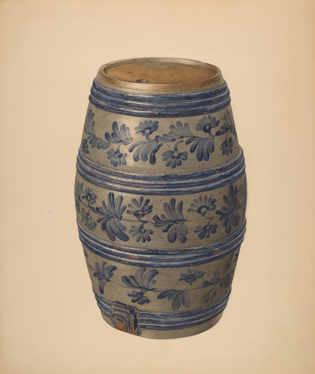 Botte per acqua o vino, c. 1940 da Giacinto Capelli