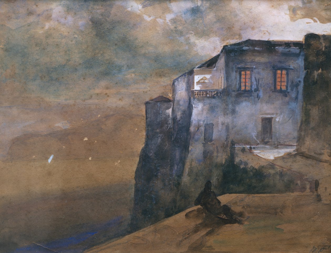 Casa di Torquato Tasso a Sorrento da Giacinto Gigante
