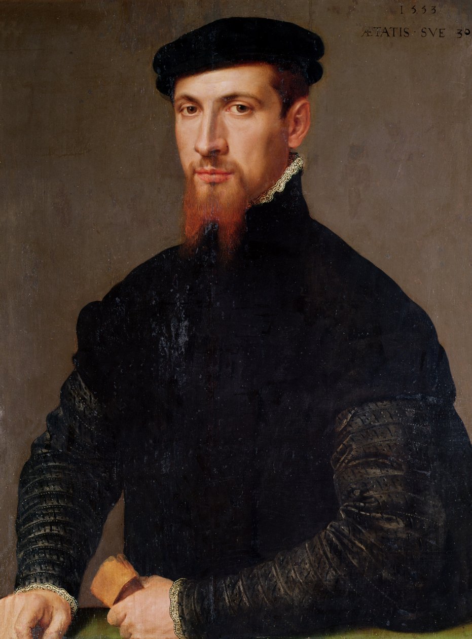 Ritratto di Simon Renard (c.1513-73) 1553 da Giacomo Antonio Moro