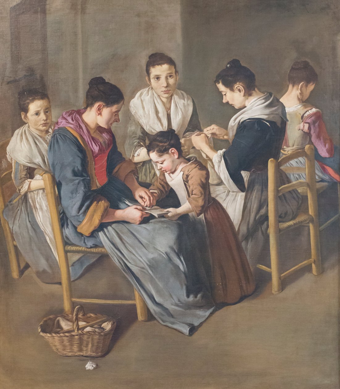 La scuola delle ragazze da Giacomo (1698 1767) Ceruti