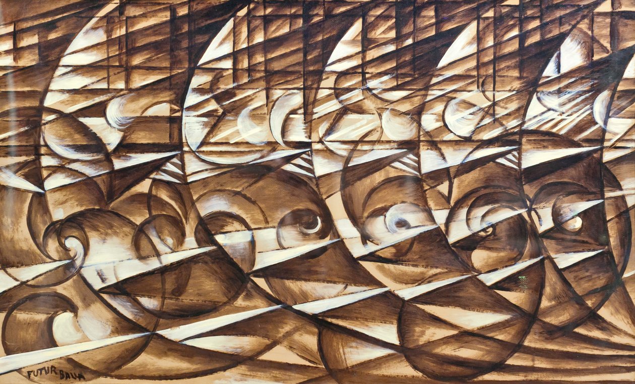 Espansione dinamica e velocità da Giacomo Balla