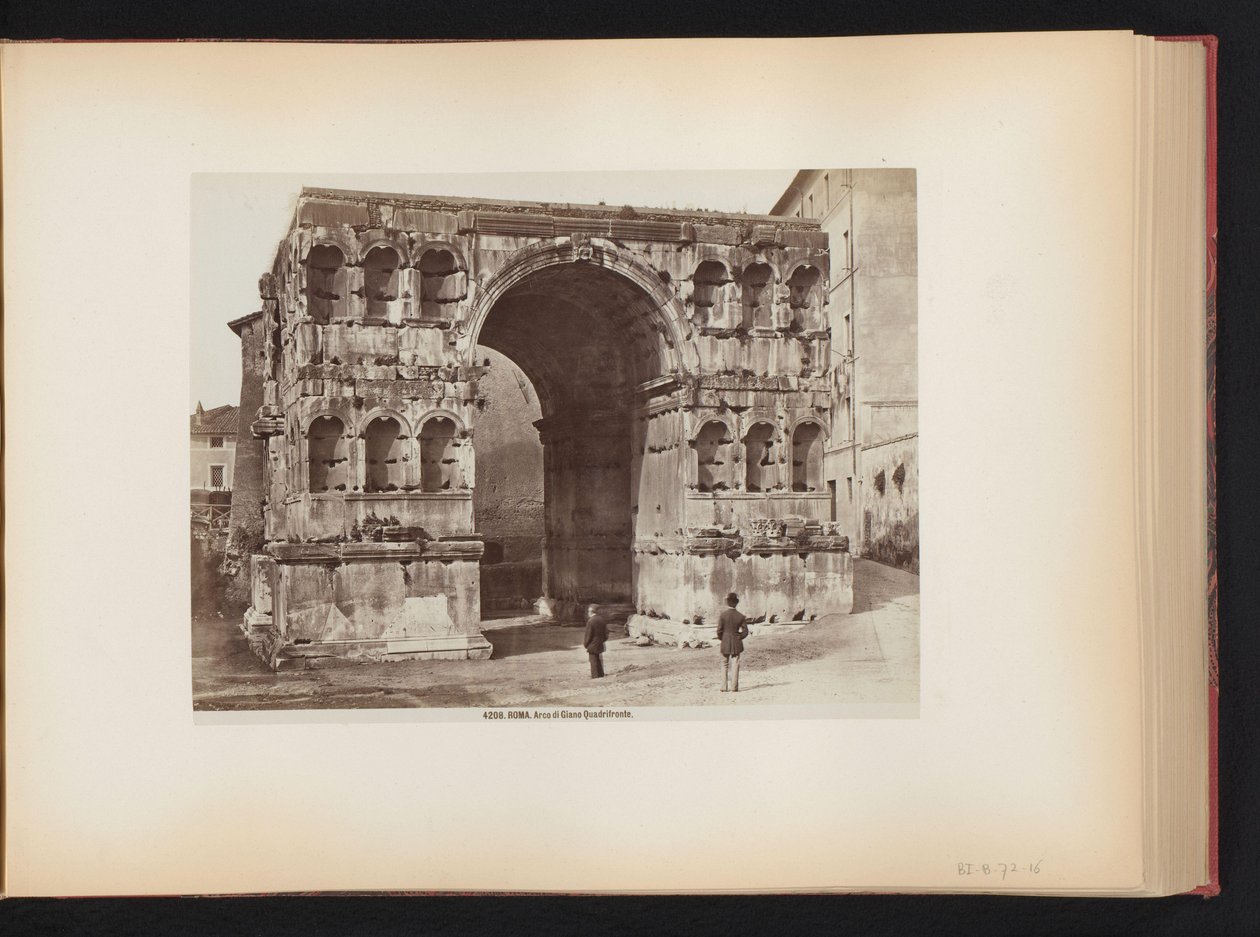 Arco di Giano a Roma da Giacomo Brogi