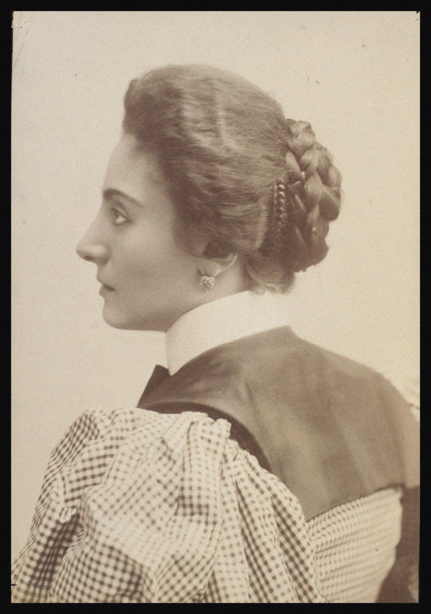 Ritratto di Gemma Bellincioni 1864-1950 da Giacomo Brogi