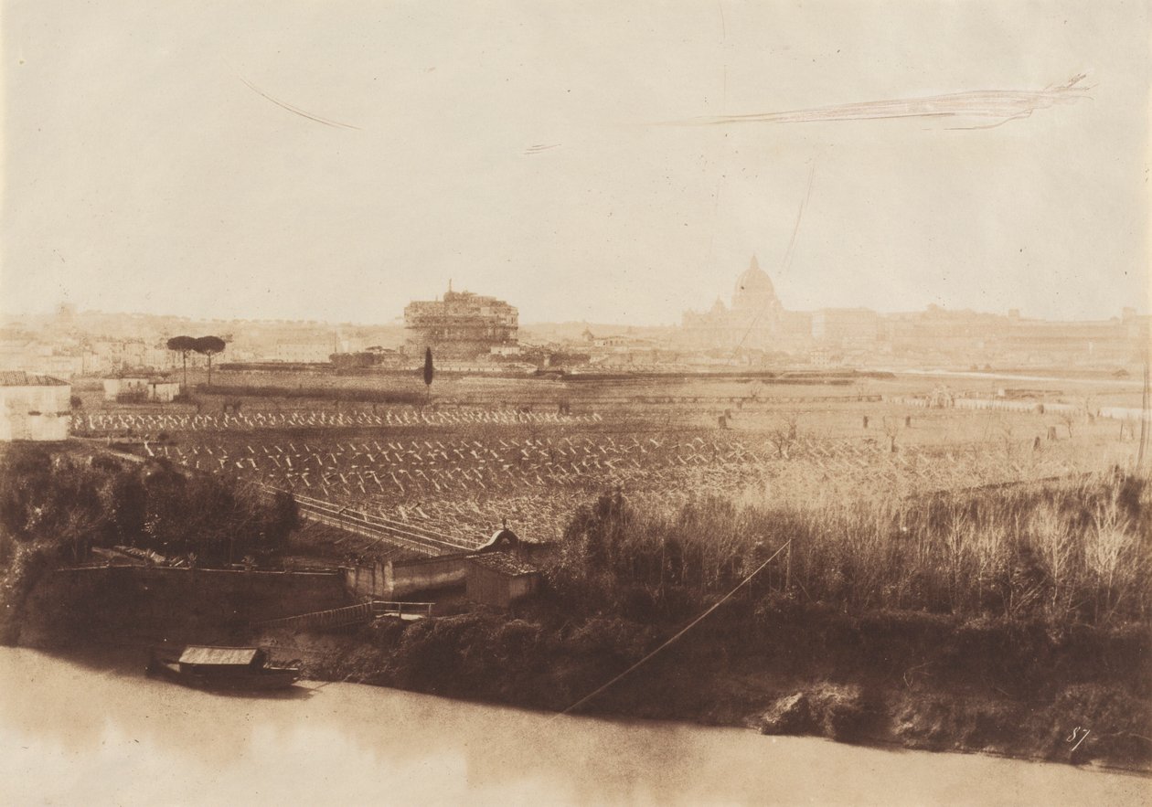 Veduta di Roma, 1857 (foto) da Giacomo Caneva