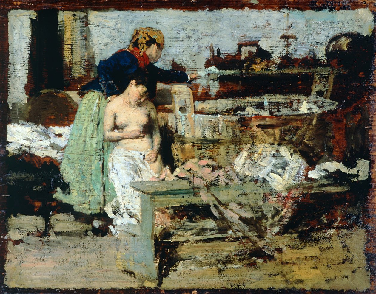 Dopo il bagno da Giacomo Favretto