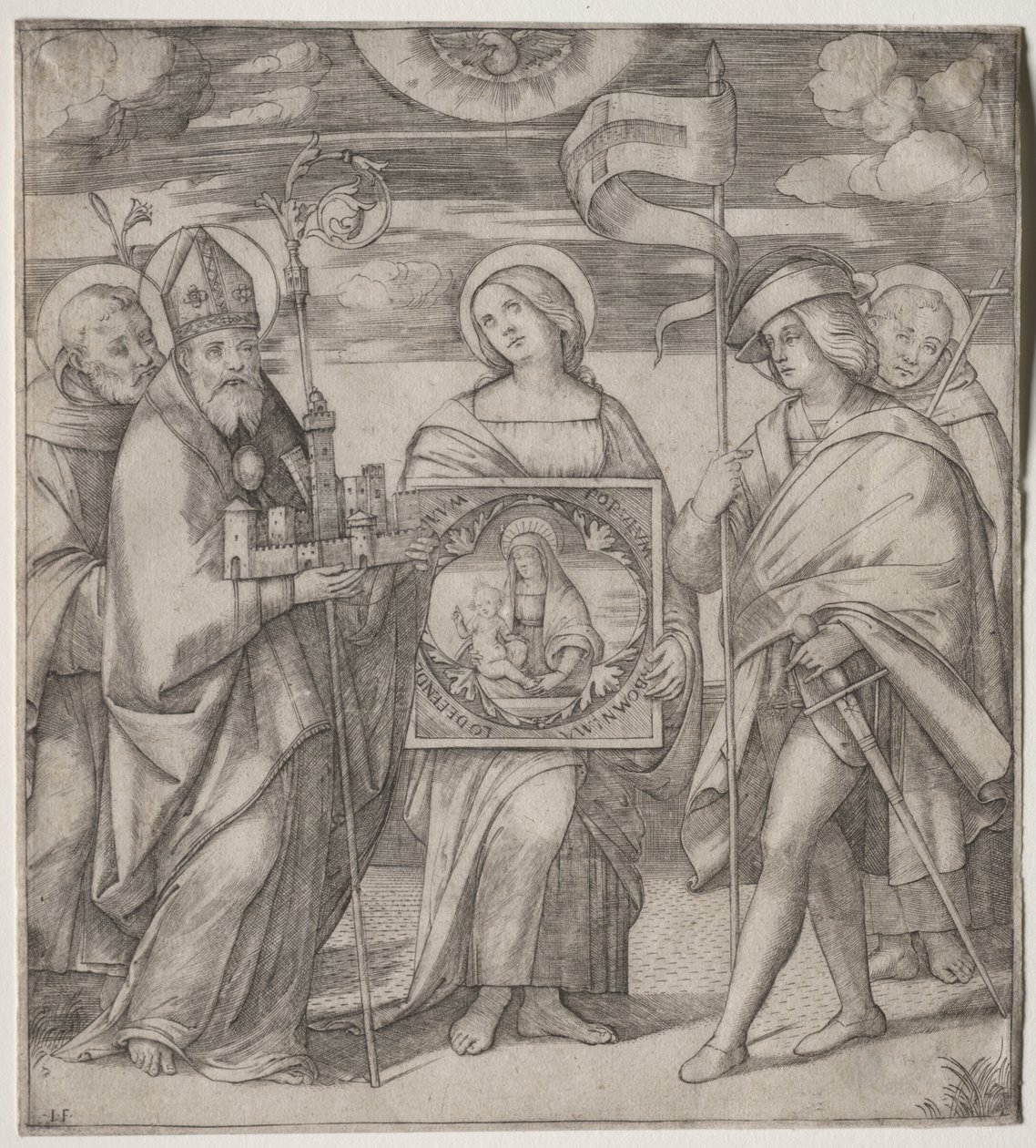 Santi patroni di Bologna da Giacomo Francia
