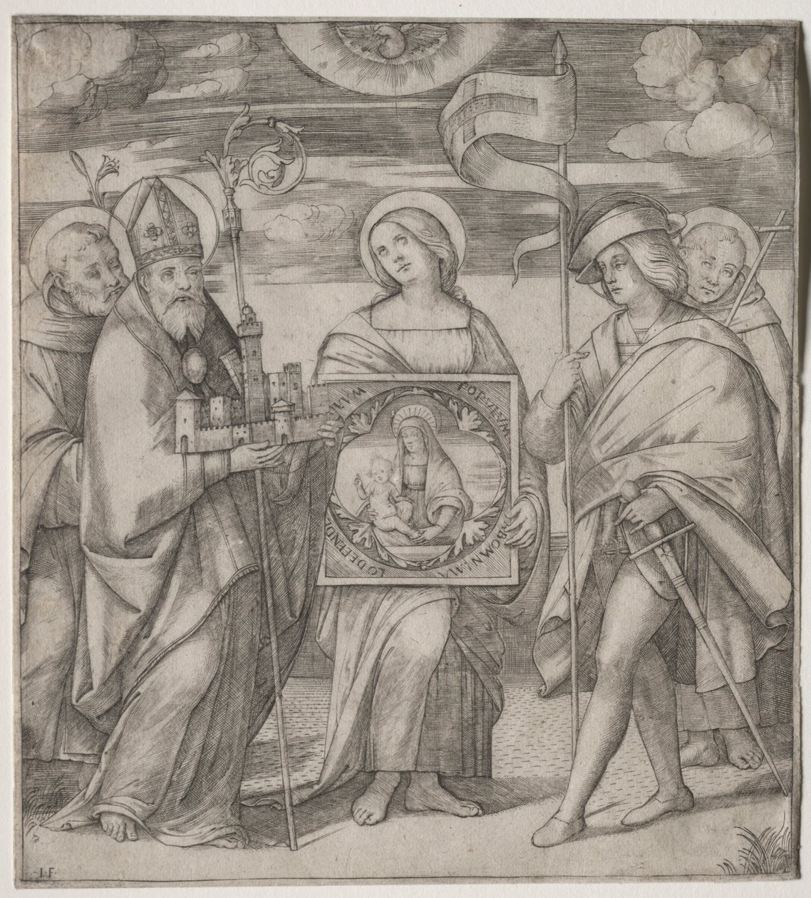 Santi Patroni di Bologna da Giacomo Francia