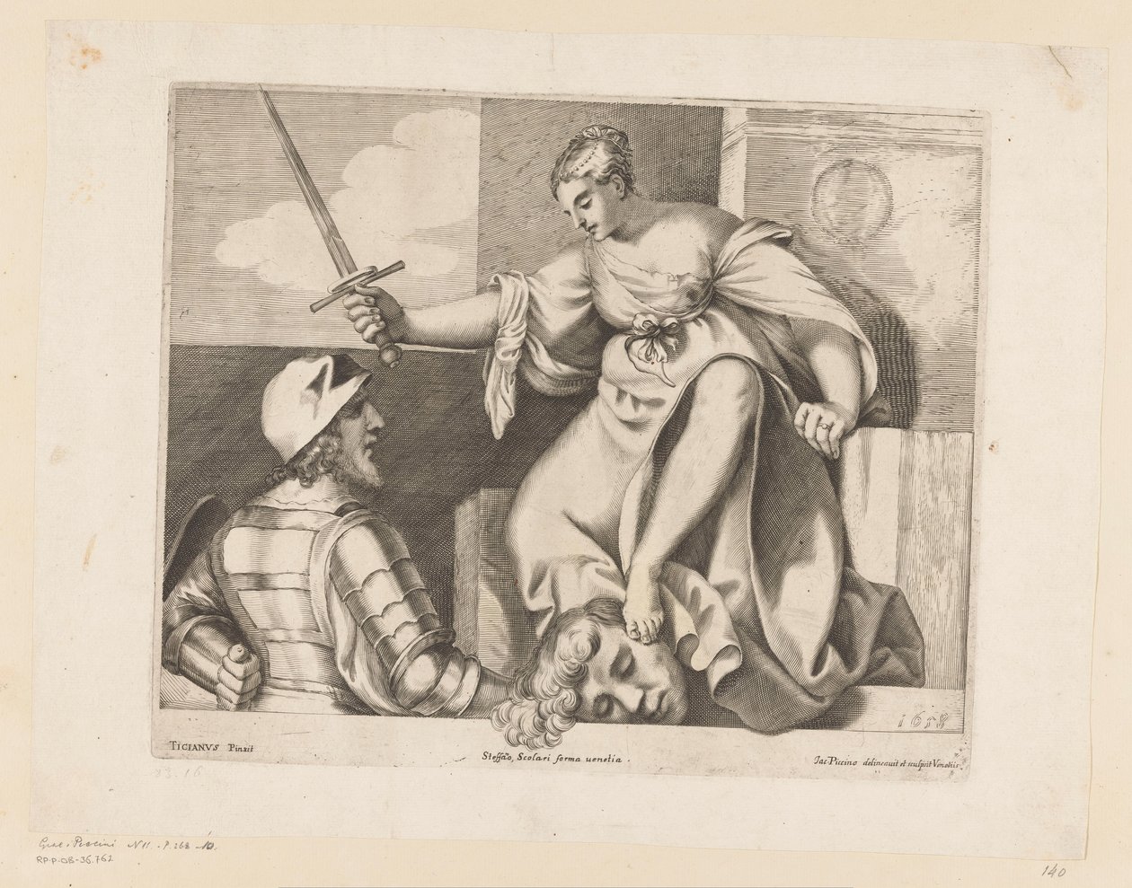 Giuditta con la testa di Oloferne da Giacomo Piccini
