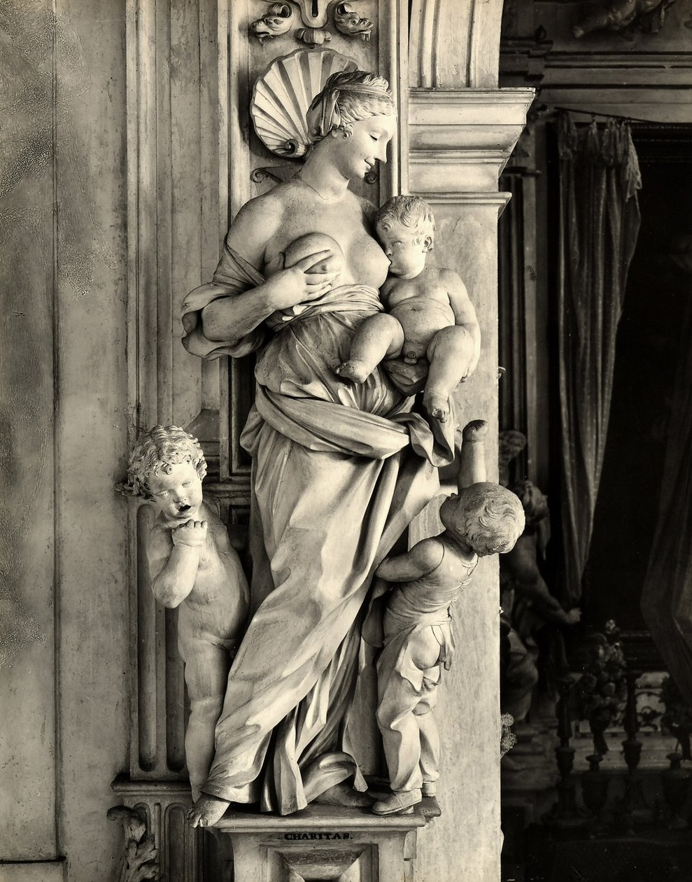 Carità da Giacomo Serpotta