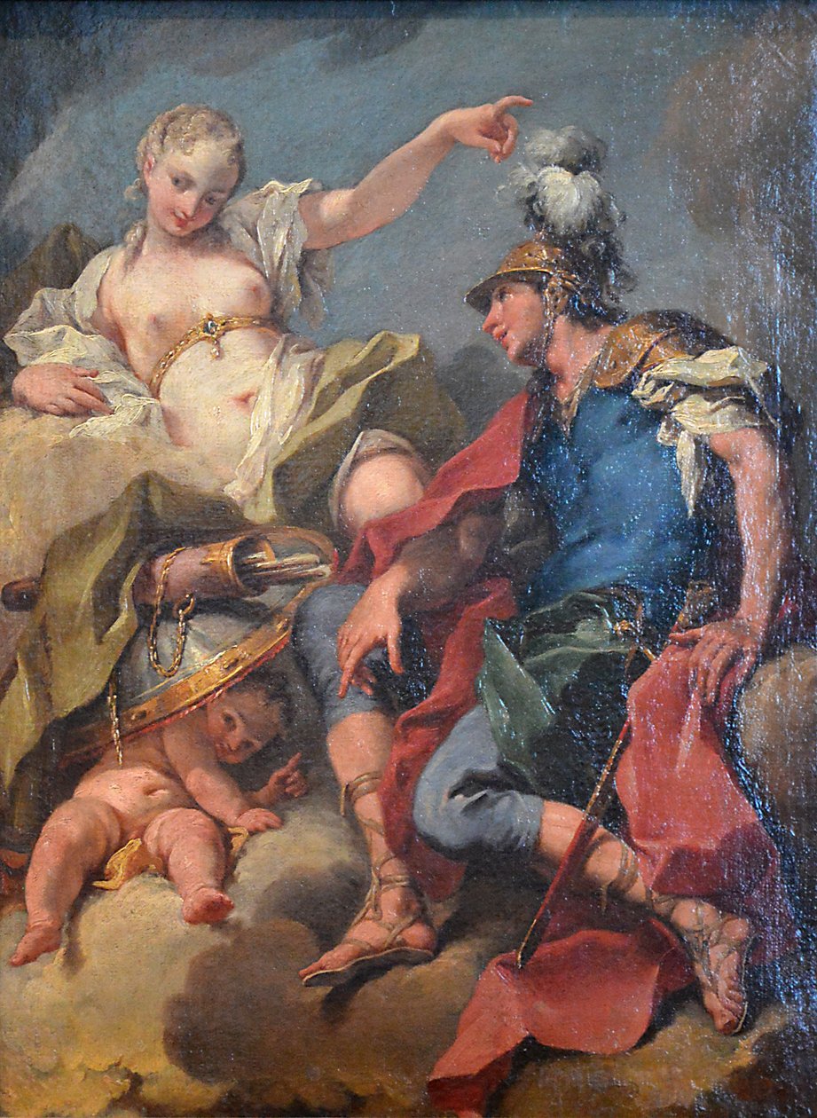 Marte e Venere da Giambattista Pittoni