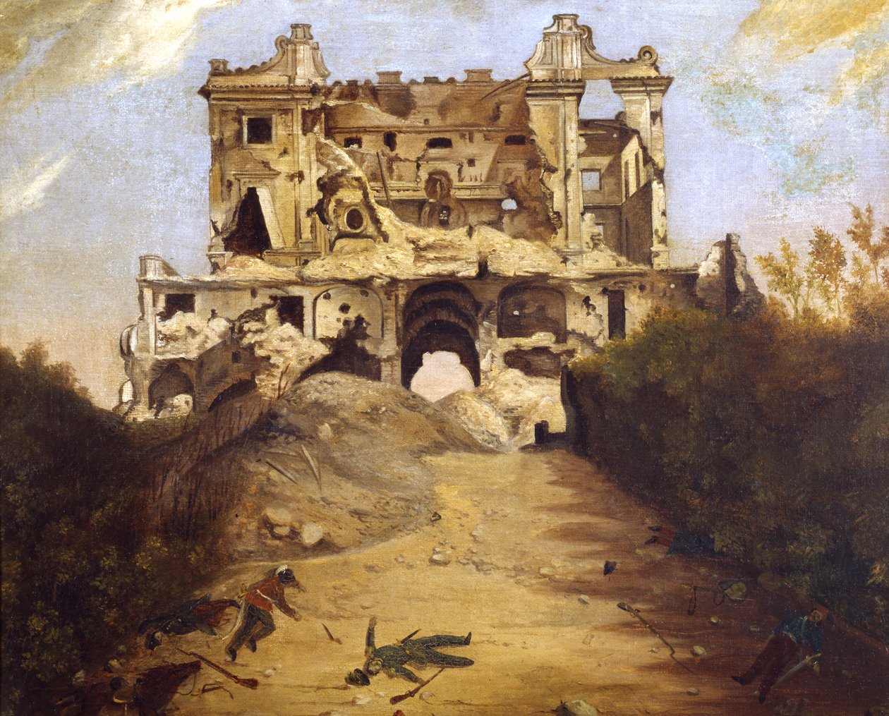 La Casa dei Quattro Venti, c.1849 da Giambattista Bassi