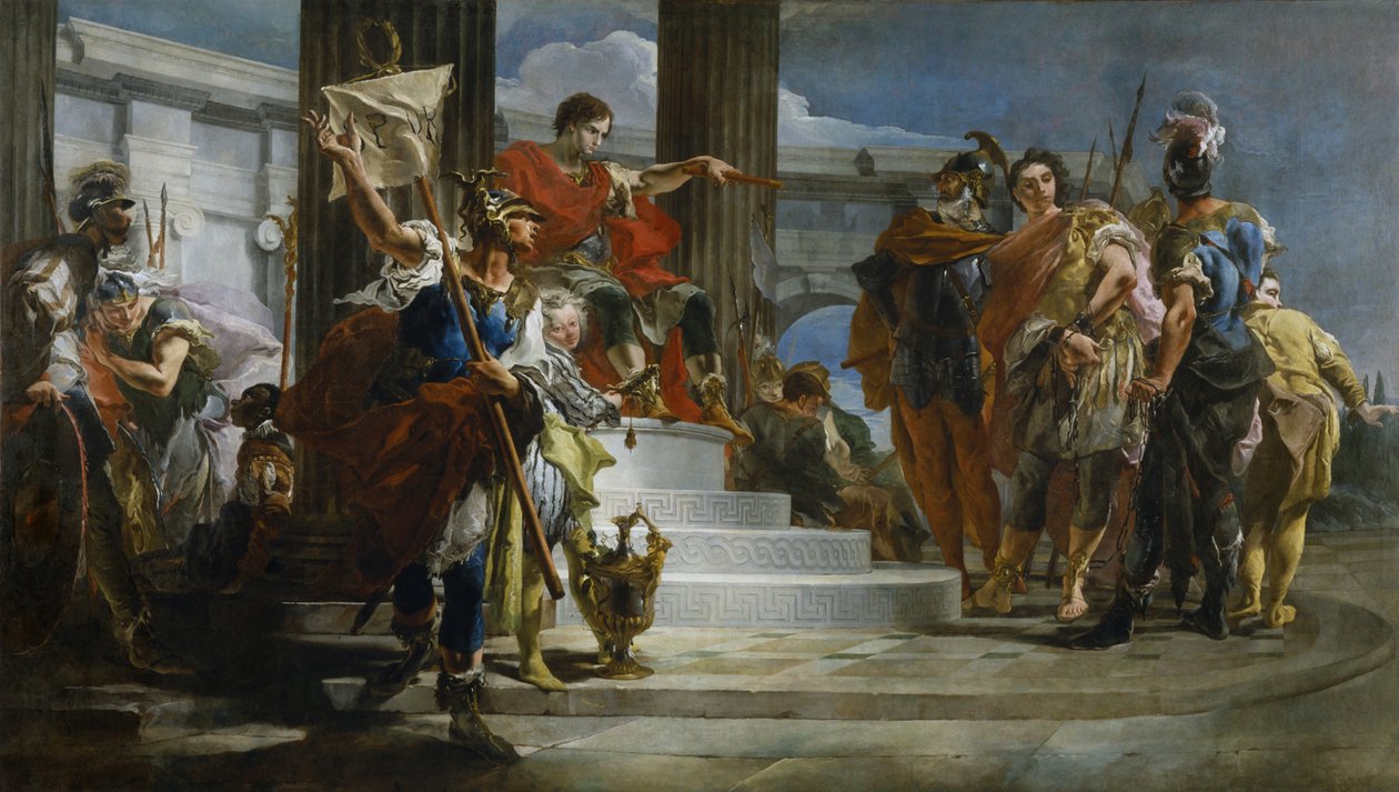Scipione Africano libera Massiva da Giambattista Tiepolo